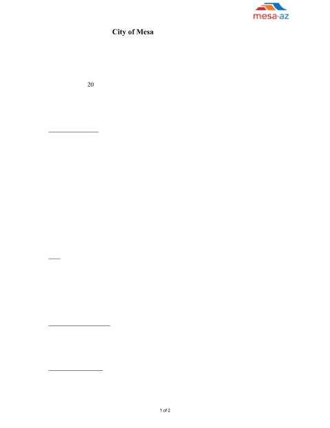 First page of the Small Wireless Facilities Site License Template