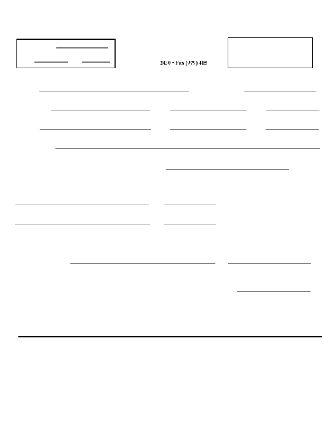 First page of the House Leveling Permit Application