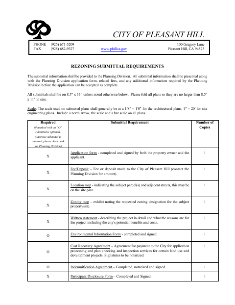 First page of the Development Review Application and Cost Recovery Agreement