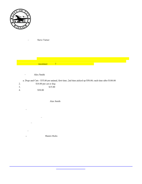 First page of the Commercial Utility Application