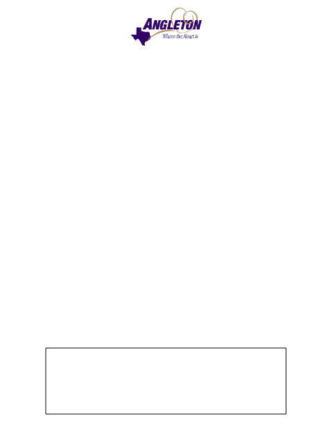 First page of the Specific Use Permit Application